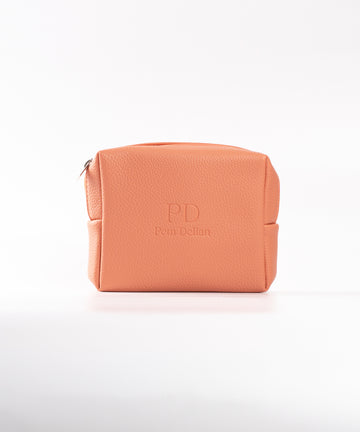 Pem Delian barack sminktáska fehér háttér