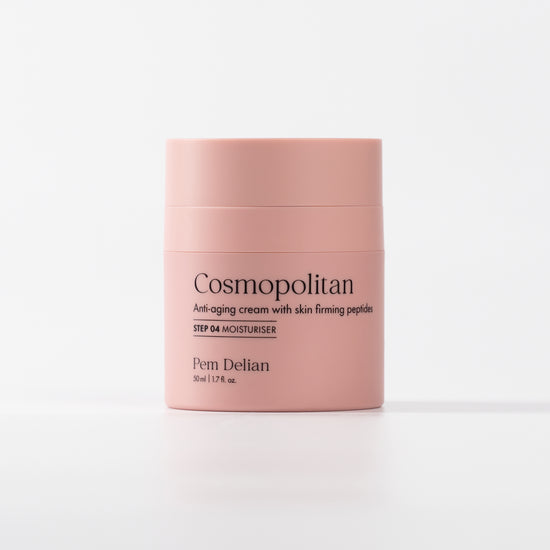 Pem Delian Cosmopolitan tégely fehér háttérrel