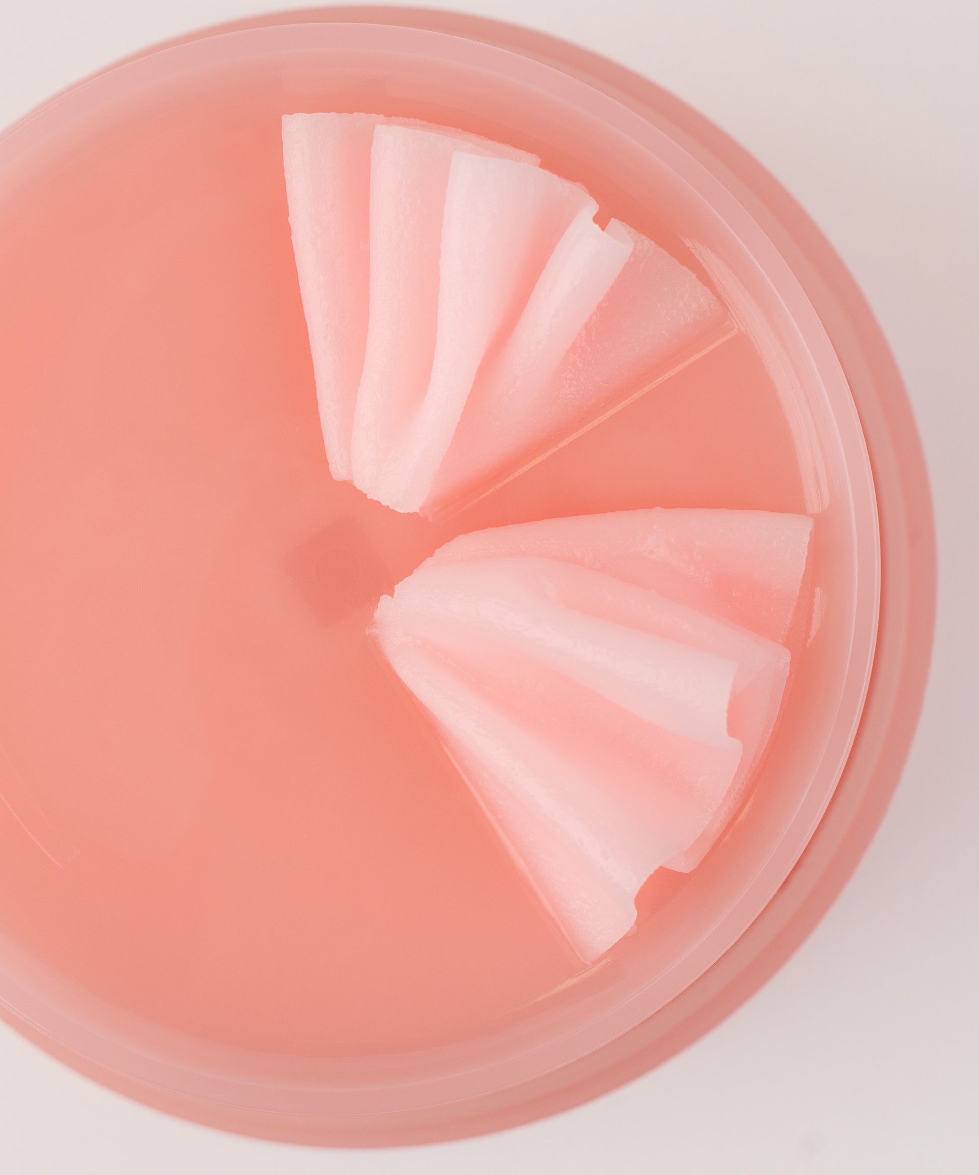 Pem Delian Meltaway gyengéd arctisztító balzsam textúrája felülről