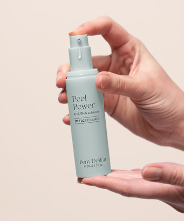 Pem Delian Peel Power AHA-BHA bőrmegújító hatású hámlasztó gél textúrája