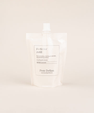 Pem Delian Perfector pórusnormalizáló arctisztító gél utántöltő kiszerelésben