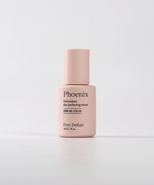 Pem Delian Phoenix tégely fehér hátérrel