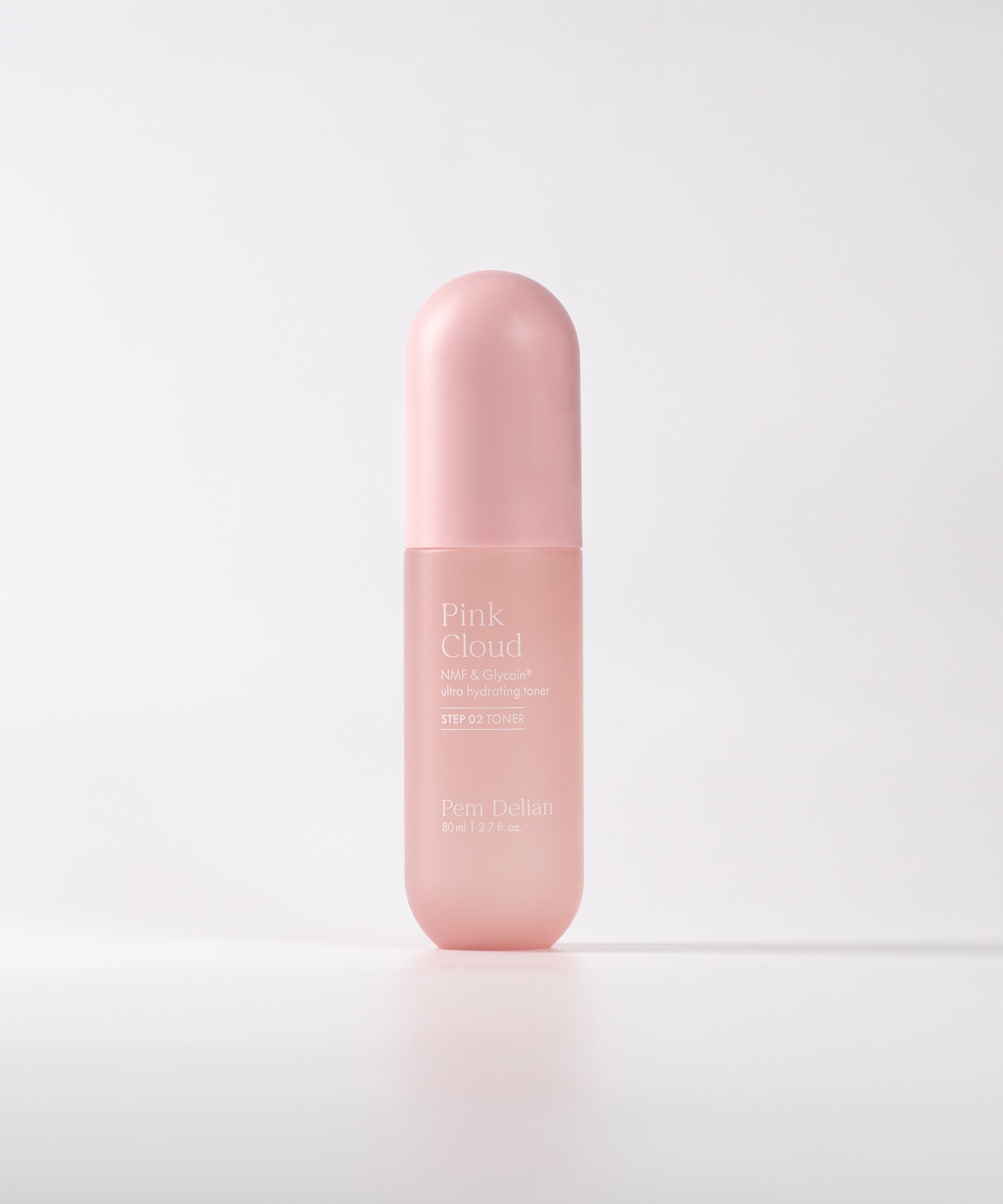 Pem Delian Pink Cloud fehér háttérrel